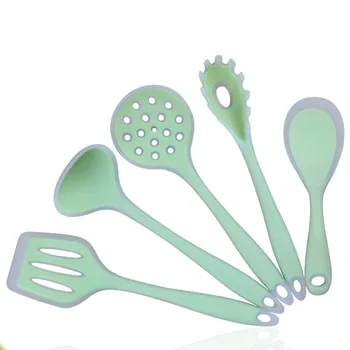 

5/8pcs/set Of Kitchen Silicone Scraper Strainer Silicone Kitchen Spatula Silicone Kitchenware set
