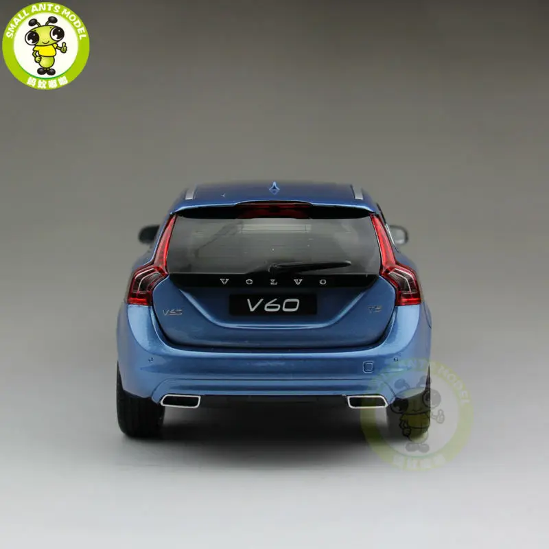 1/18 Volvo V60 T5 универсал литая модель автомобиля мощность синий