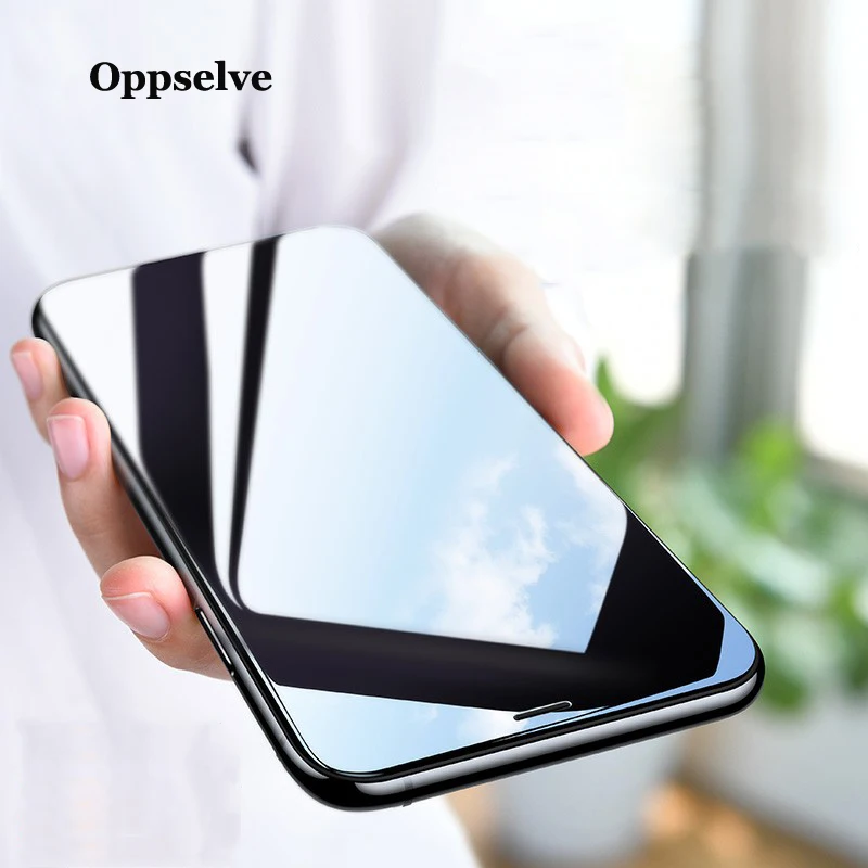 

Oppselve 0.3mm Screen Protector For iPhone XR Xs Max Private Protective Glass Full Coverage Tempered Glass For iPhone 8 7 6 Plus