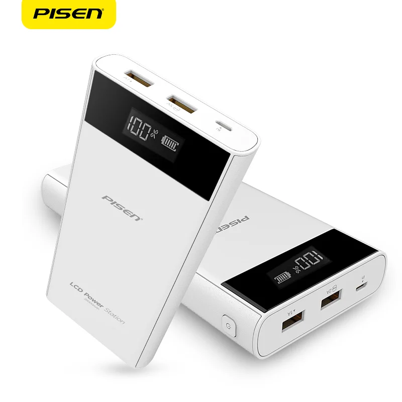 bilder für PISEN 18650 Energienbank 20000 mAh Tragbare Externe Ladegerät Dual USB LCD Power für iPhone Xiaomi Huawei Android Telefon bilder für PISEN 18650 Energienbank 20000 mAh Tragbare Externe Ladegerät Dual USB LCD Power für iPhone Xiaomi Huawei Android Telefon