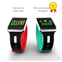 ip68 Водонепроницаемый сердечного ритма приборы для измерения артериального давления крови кислородом для мужчин женщин фитнес трекер плавательный разноцветный браслет для iphone 7