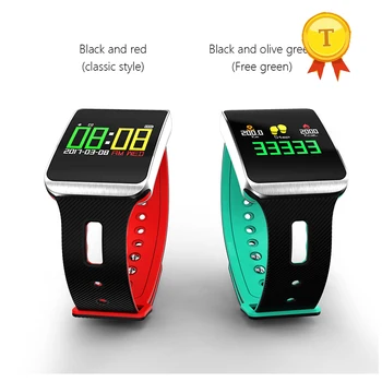 

2018 ip68 waterproof heart rate blood pressure blood oxygen men women fitness tracker swimming color wristband for iphone 7