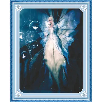 

diy mosaic picture diamond embroidery cross stitch kits angel 5d painting rhinestones round pasted patchwork accessories pattern