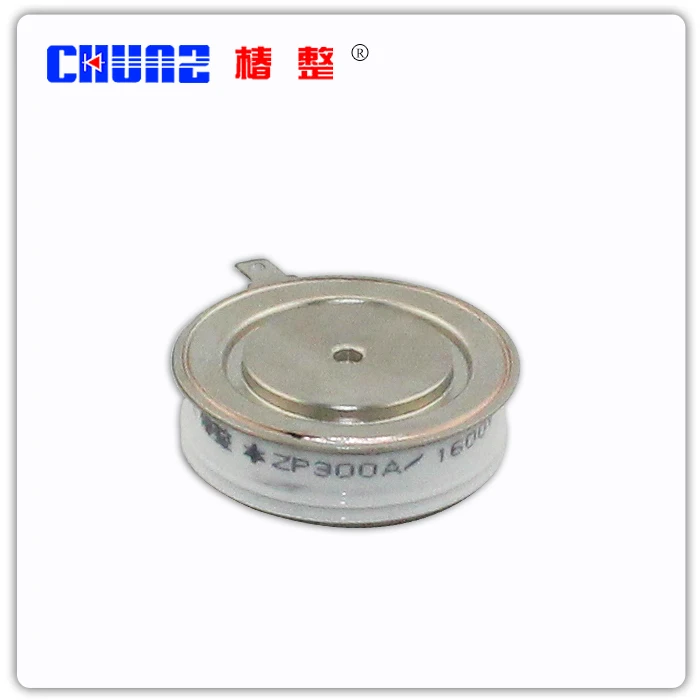 

[BELLA] Flat type ordinary semi convex type ZP300A1600V rectifier SCR - chunz --3pcs/lot