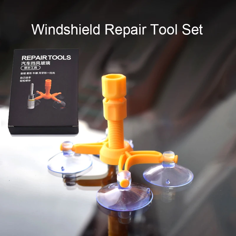 Car Auto Glass Windscreen Windshield Repair Tool DIY Dent Remove Car Kit Wind Glass Hand Tools For Chip & Crack Repair Tool Kits Car Auto Glass Windscreen Windshield Repair Tool DIY Dent Remove Car Kit Wind Glass Hand Tools For Chip & Crack Repair Tool Kits