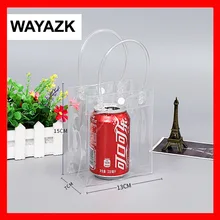 100 шт./лот) Водонепроницаемый прозрачный ПВХ сумка