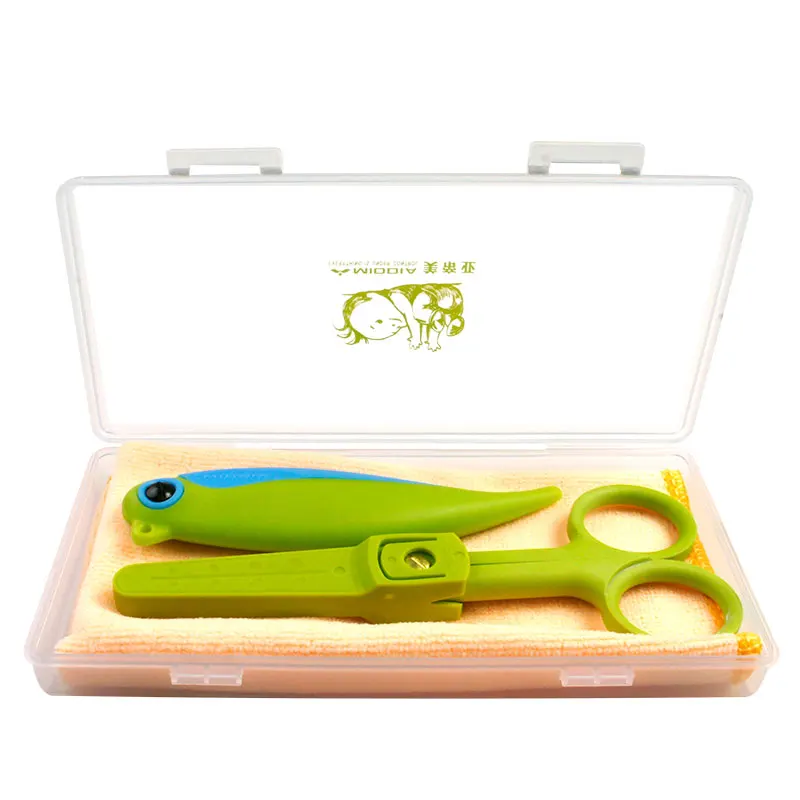 Розничная / Middia керамические ножницы для резки пищевых продуктов с оболочкой и керамический складной набор ножей для фруктов - Цвет: green
