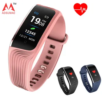 

Smart health bracelet S4 Color screen Dynamic heart rate IP67 waterproof fitness bluetooth smart band Pedometer Remote camera