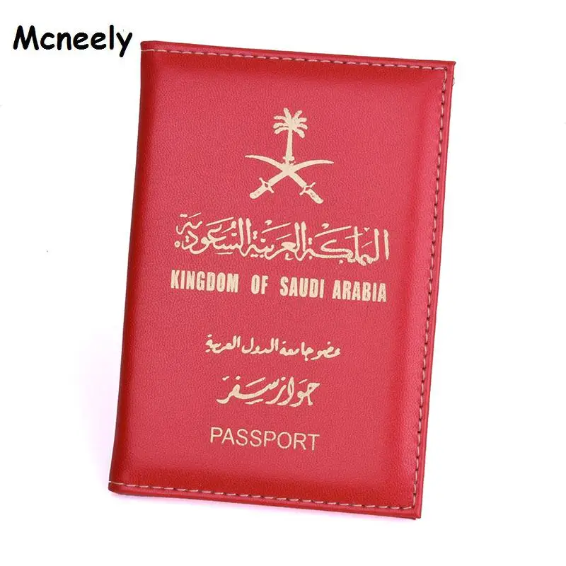 New Saudi Arabia style passport holder unisex passport cover for