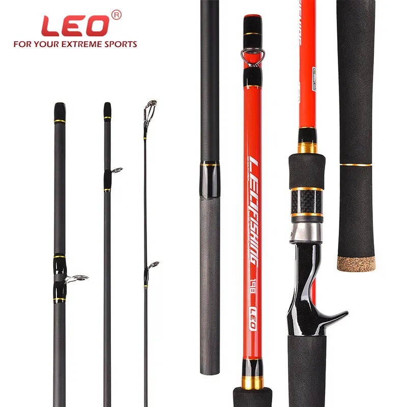 

Travel Telescopic Fishing Rod Superhard Portable 4 Section XH Power Quality 1.8m Carbon Sea Casting Lure Wt:11-28g Fishing Rod