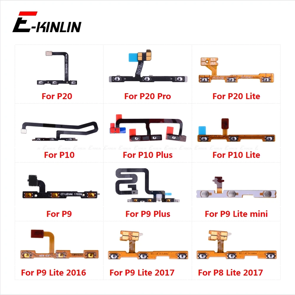 

Switch Power ON OFF Button Flex Cable Ribbon For HuaWei P20 Pro P10 P9 Plus Mini P8 Lite 2017 Mute Silence Volume Key