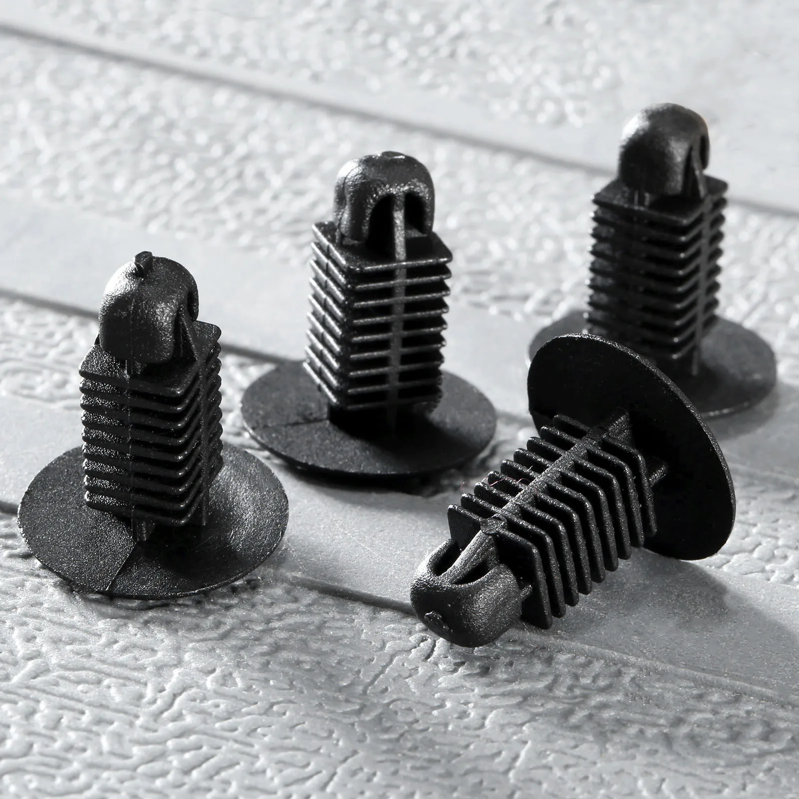 

50Pcs Car Auto 8x7.5mm Hole Push Plastic Rivets Fastener Vehicle Ceiling Inside Decorative Retainer Fastener Rivets Fender Clip