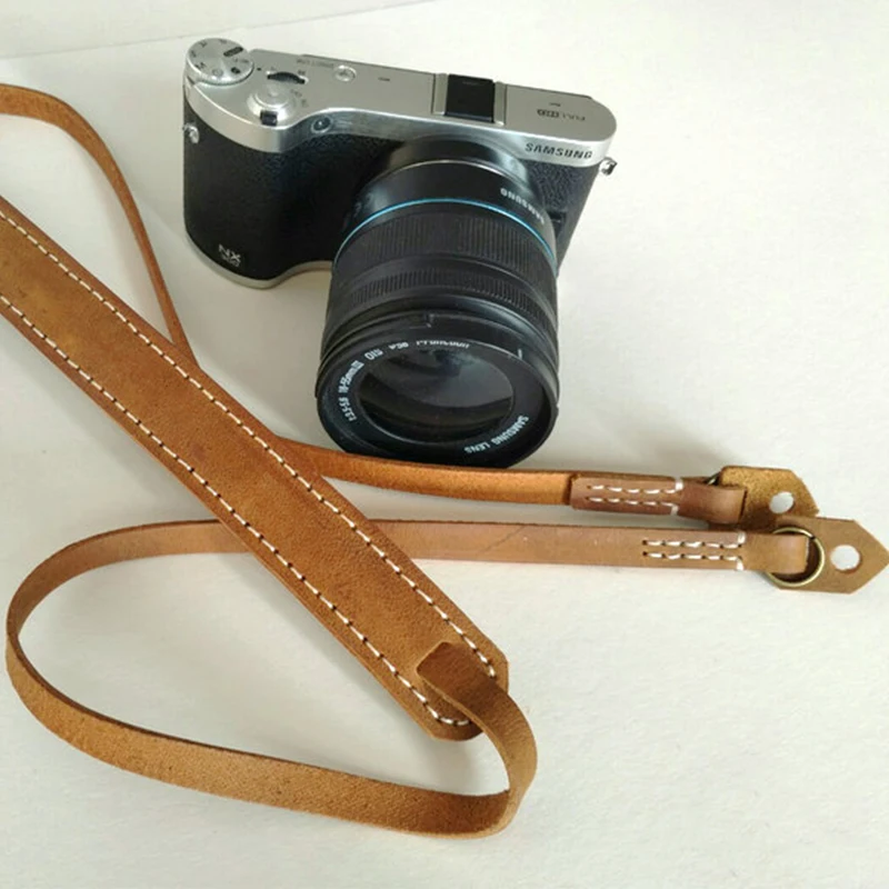 

Handcrafted Camera Neck Strap Retro Camera Strap DSLR Hand Strap Leather Strong Camera Accessories Durable Camera Shoulder Strap