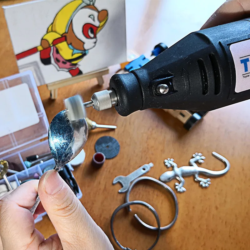 220V 130W Electric Mini Drill Set Rotary Tool &