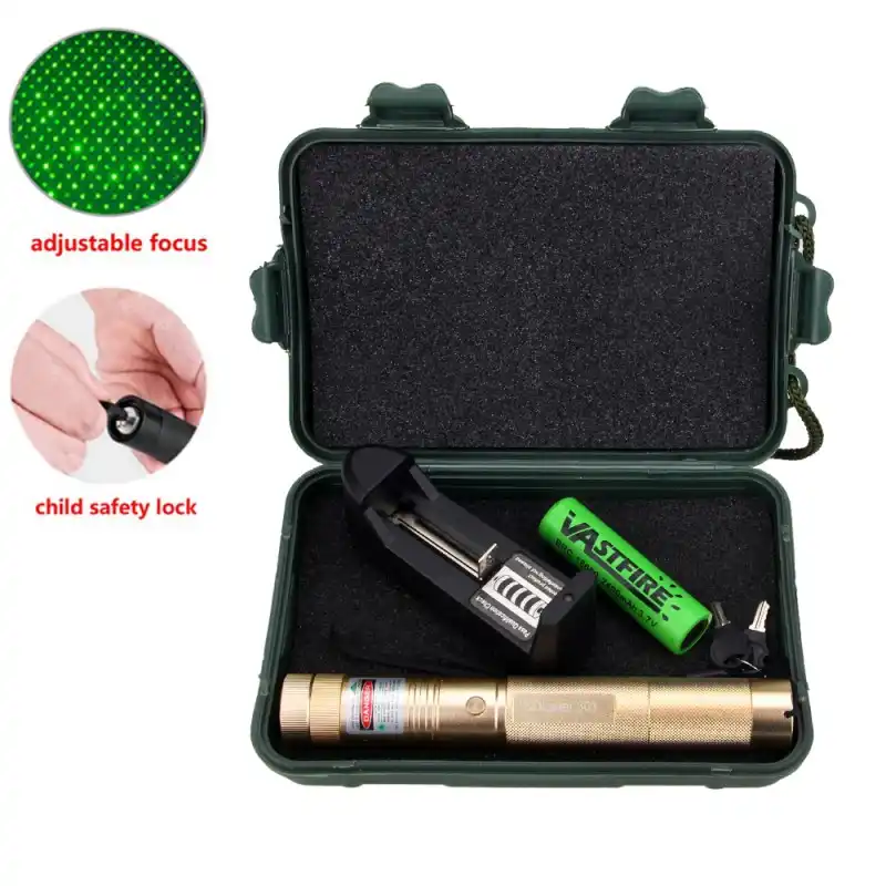 10 Miles Laser Pen Pointer Green Lights Lazer Light Adjustable Visble Lazer Lamp