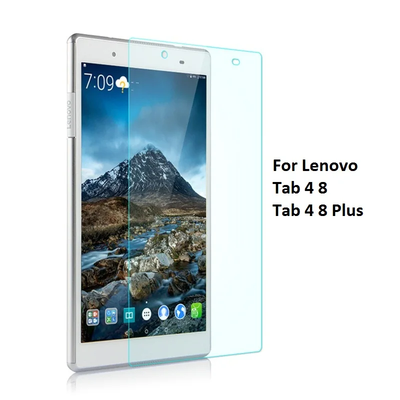 Tablet Tempered Glass Screen Protector Cover For Lenovo Tab 4 8 Plus