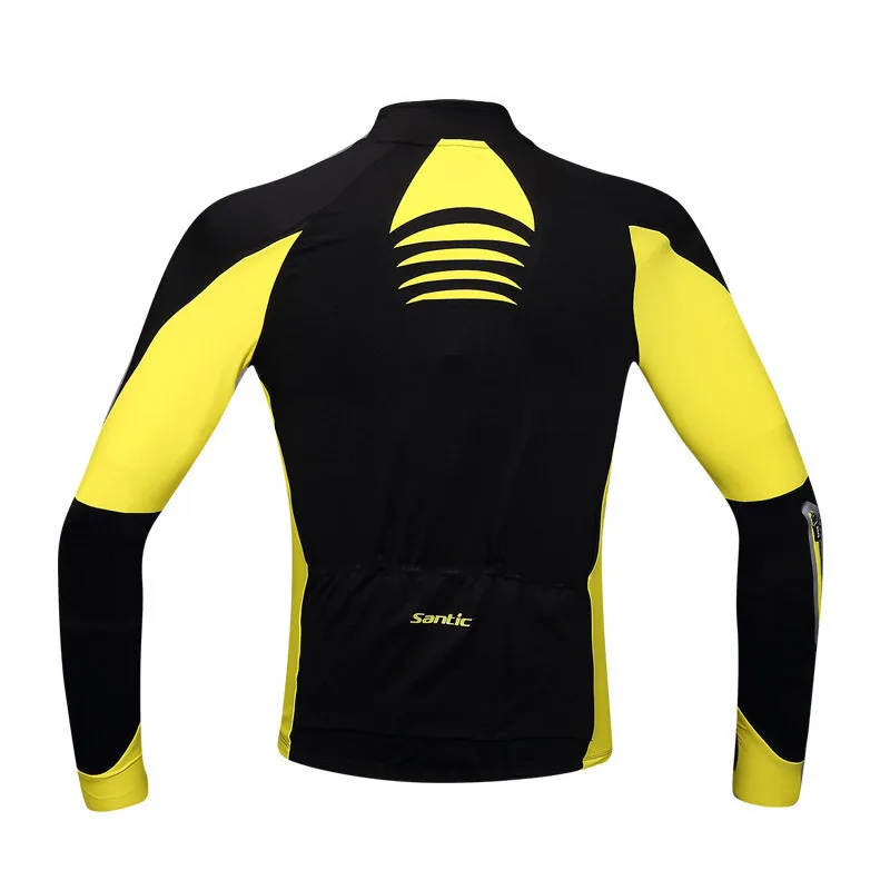 Унисекс велосипедная одежда из Джерси для горного велоспорта, велосипедная ветрозащитная Водонепроницаемая спортивная одежда, велосипедная цветная подходящая куртка с длинными рукавами SANTIC