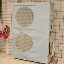 Центральный кондиционер крышка водонепроницаемый чехол всесезонный Универсальный Водонепроницаемый Открытый Кондиционер Чистящая крышка