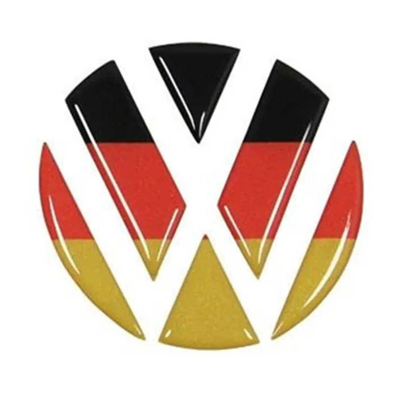 Germany Flag VW Front Bumper Rear Emblem Badge Sticker For Volkswagen