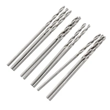1.2mm 10pcs Micro Hss Twist Drilling Bits Straight Shank Tool For Electric Drill High Speed Steel Small Bit Bead Bits