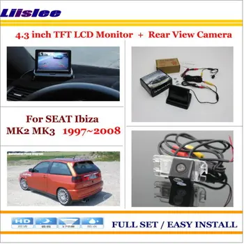 

Auto Camera For SEAT Ibiza MK2 MK3 1997-2008 Car 4.3" Color LCD Monitor Screen Parking System