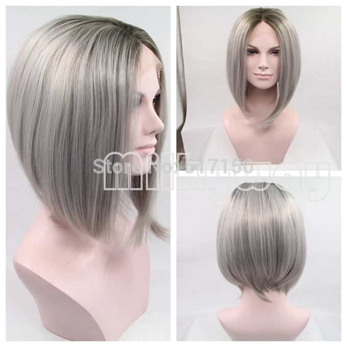 cortes de cabello corto en gris – peinados novias