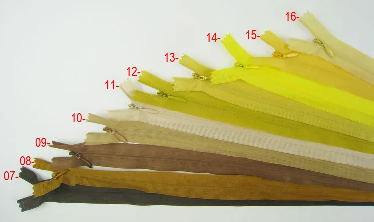 Невидимые молнии/No3 25 см длина/Швейные материалы/аксессуары для одежды/высокой интенсивности платье, подушка, подушки на молнии/50 шт./лот