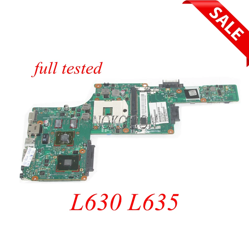 Материнская плата NOKOTION SPS V000245030 для toshiba satellite L630 L635 материнская ноутбука HM55 DDR3 HD