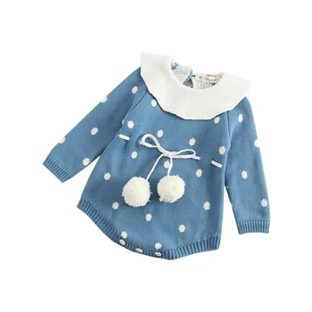 

Baby Infant Girl Winter Autumn Swearters lambskin Cotton Warm Casual Girls High Quality Bodysuit Clothes For 0-24M Kids Sweaters
