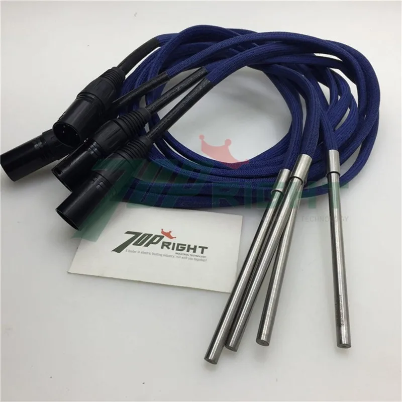 cartridge heater with 5pins blue plug 5