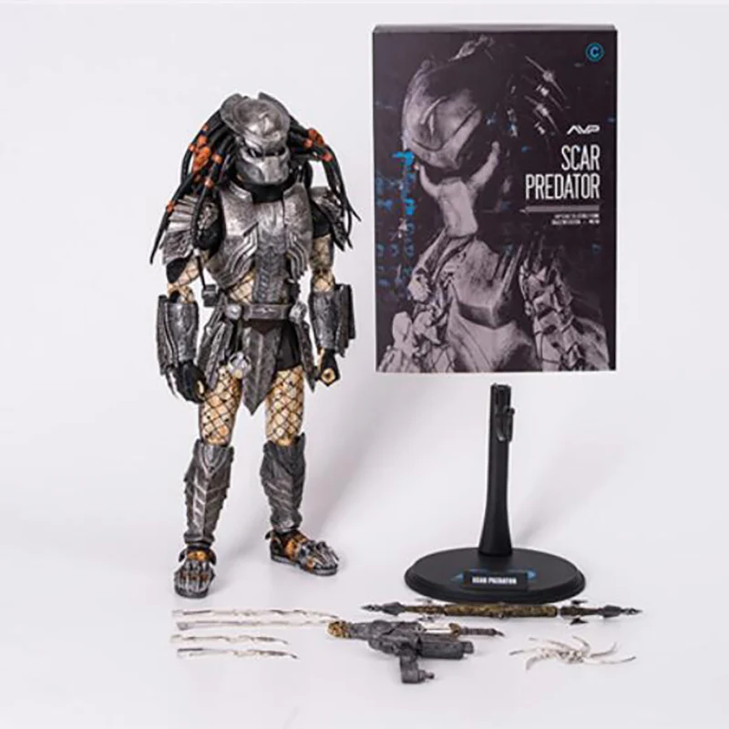

Action model Scar Predator toy figure 32.5cm Predator movable collectible figrues 1/6 scale PVC toys kids gift