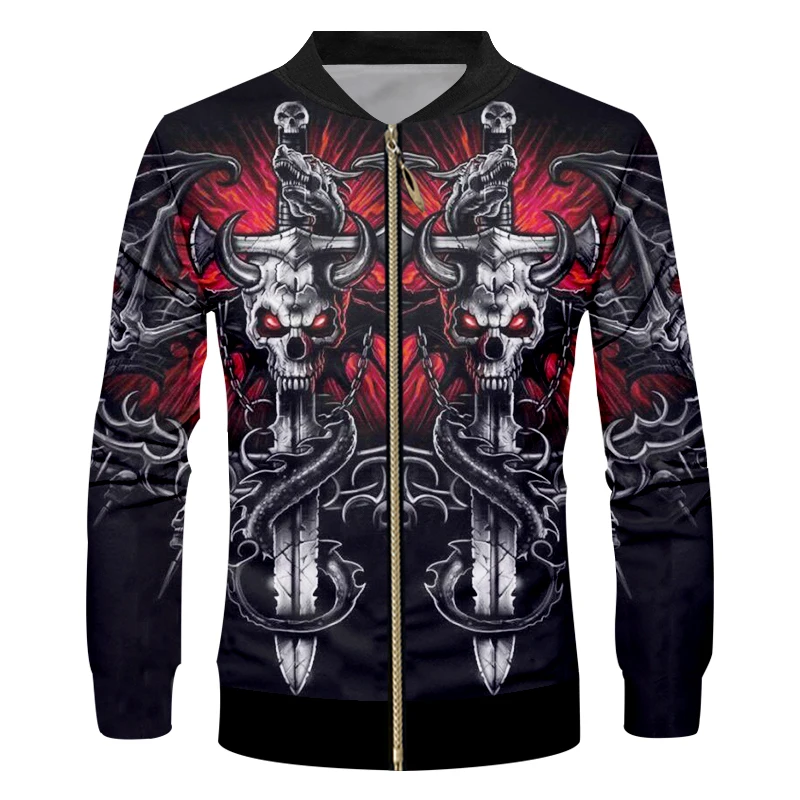 OGKB Man Hiphop Streetwear Basic Jackets Casual Zip Cardigan Outwears Mens Cool Print Key Chain Skull 3D Zip Jacket Cat Coat 6XL OGKB Man Hiphop Streetwear Basic Jackets Casual Zip Cardigan Outwears Mens Cool Print Key Chain Skull 3D Zip Jacket Cat Coat 6XL