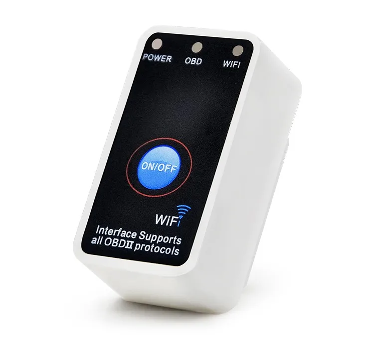 Мини Wi-Fi ELM327 OBD2 Lexia V1.5 Диагностический сканер с кнопкой включения/выключения питания elm327 Wi-Fi адаптер диагностический инструмент