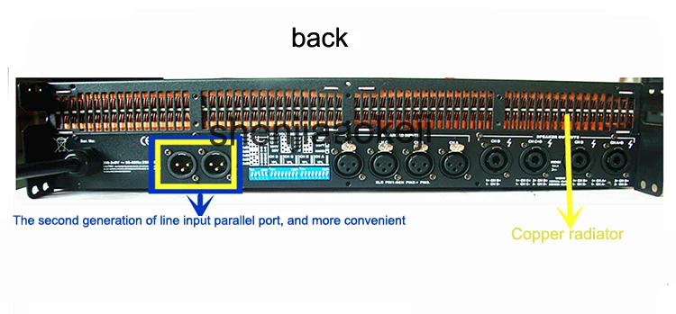4 канальный усилитель FP10000Q линейный усилитель 4*1350 W Профессиональный усилитель мощности звука линии ампер