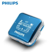 Philips мини MP3 плеер Спорт Полный звук большой экран с функцией записи/FM радио бег назад Клип Музыка SA2208