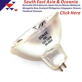 

DONAR DN-29824 EMC 12V 100W JCR12-100W JCR 12V100W MR16 GX5.3 quartz halogen light bulb dichroic reflector lamp Free Shipping