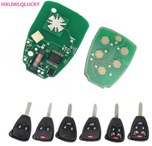 

HXLIWLQLUCK Car remote key 433MHZ ID46 chip for Dodge Chrysler car key free shipping