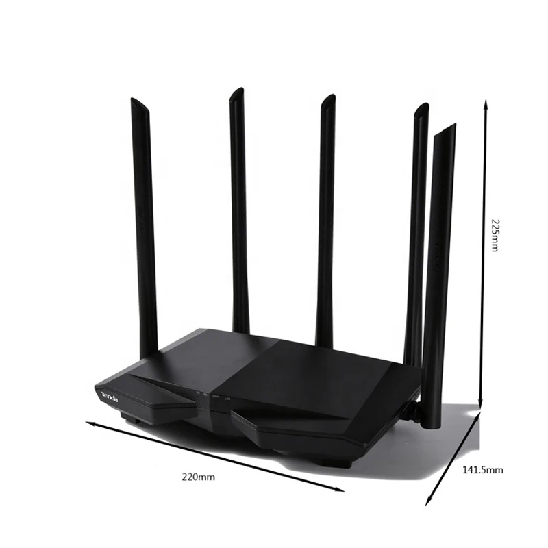 Tanie Tenda AC7 AC1200M bezprzewodowy router Wi Fi z 2.4 Ghz 5.0 Ghz antena o dalekim zasięgu pokrycie domu Dual Band Wifi Repeater, łatwa konfiguracja