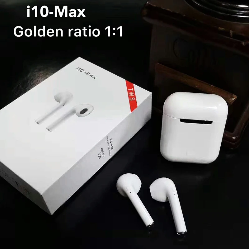 

Mini I10 MAX TWS Bluetooth 4.2 Headset Wireless Calls Smart Earphone Wireless Charging For iPhone Xiaomi PK i9s i7s i10 f10
