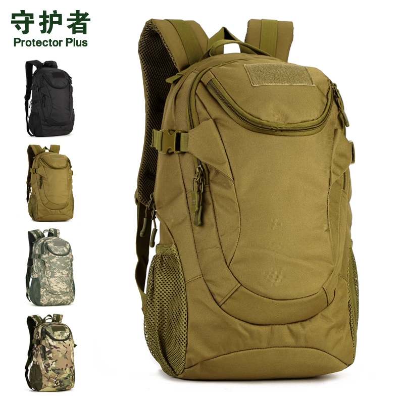 

Protector Plus S401 Outdoor Sports Bag 25L Camouflage Nylon Tactical Military Trekking Pack Hiking Cycling Backpack Schoolbag