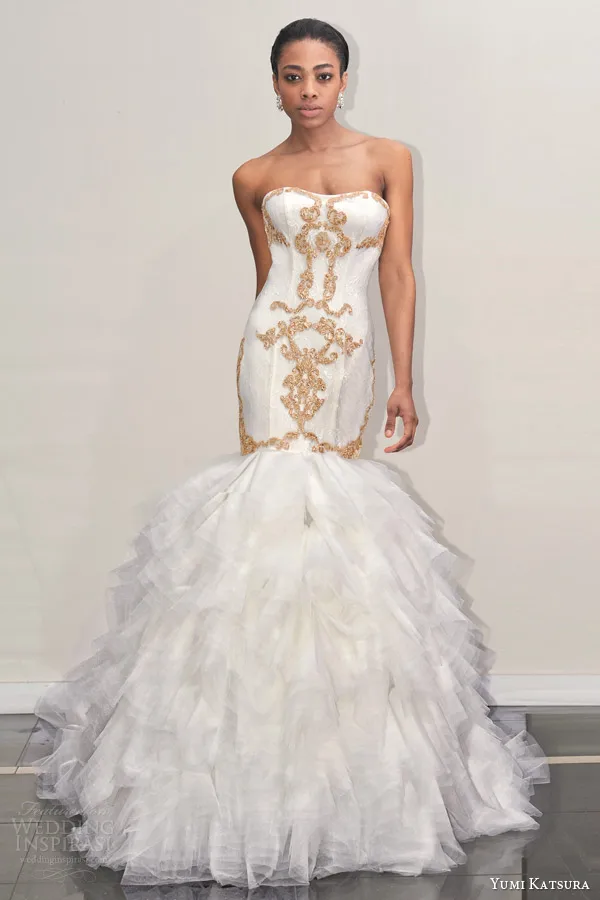 Luxury Sweetheart Mermaid font b Wedding b font font b Dress b font Sexy Strapless Chapel
