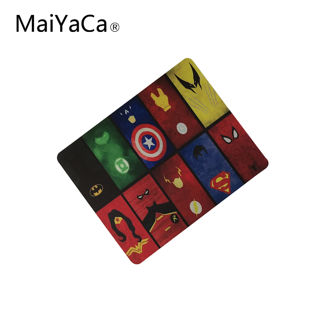 MaiYaCa Marvel Comics коллаж &quotСупергерои&quot коврик для мыши на заказ Модные Мстители