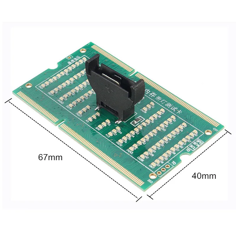 1 шт. DDR3 слот для памяти карта-тестер с светодиодный материнская плата для ноутбуков Лучшая цена