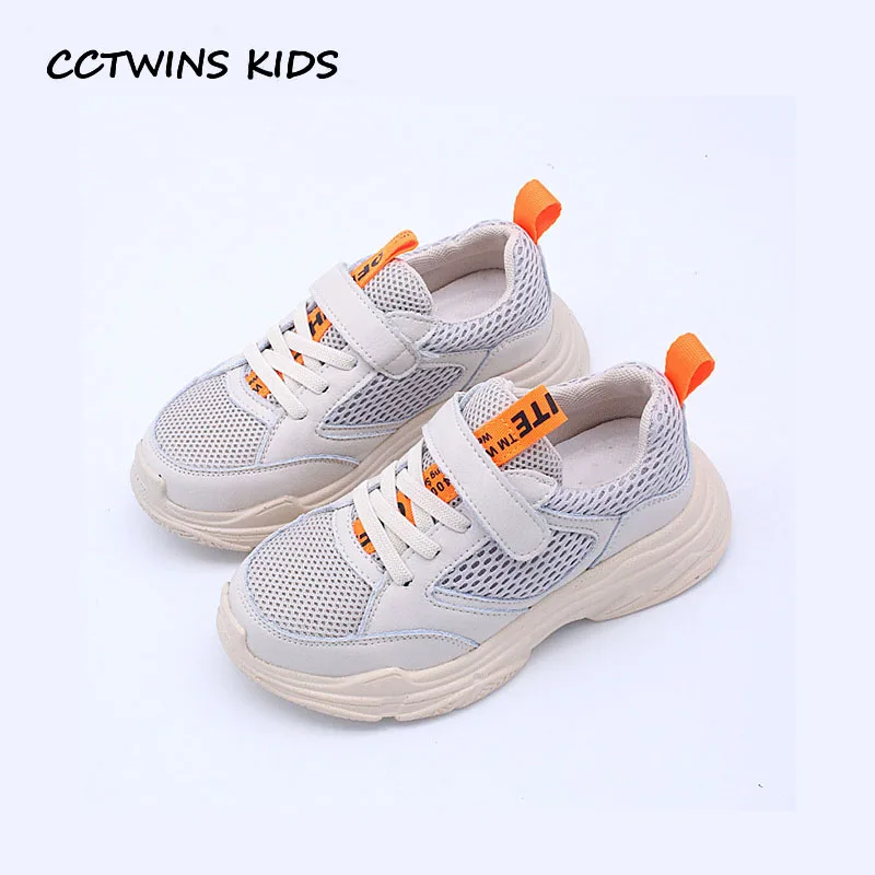 

CCTWINS KIDS 2019 Spring Children Mesh Casual Sneaker Baby Boy Brand Breathable Shoe Girl Fashion Sport Trainer FS2576