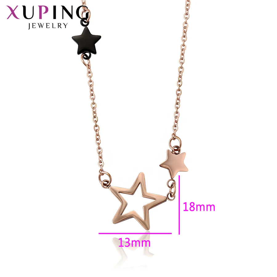Xuping простое изысканное ожерелье, тонкое стильное длинное ожерелье для женщин, цепочка, рождественские ювелирные изделия "канун", подарки S201.2-45632
