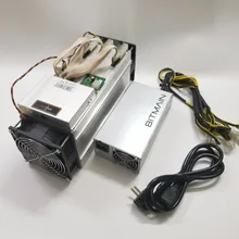 Б/у AntMiner S9 13,5 T с BITMAIN APW3++ 1600W блок питания Asic Bitecoin BTC BCH Miner лучше чем WhatsMiner M3