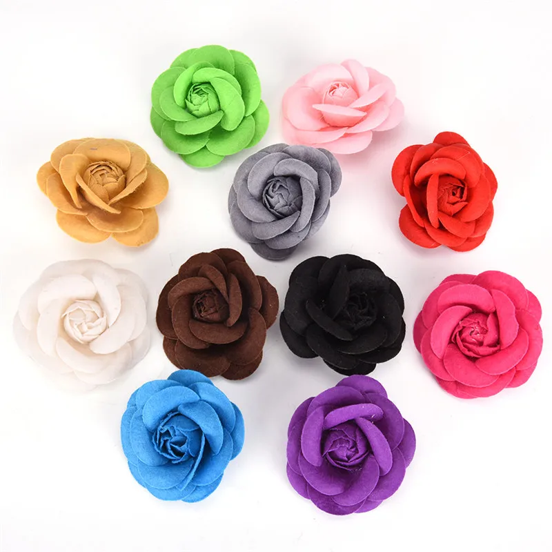 

Elegant Corsage Pin Camellia Brooch Women Fashion Chic Charm Jewelry Accessory Hot Selling 11 Colors