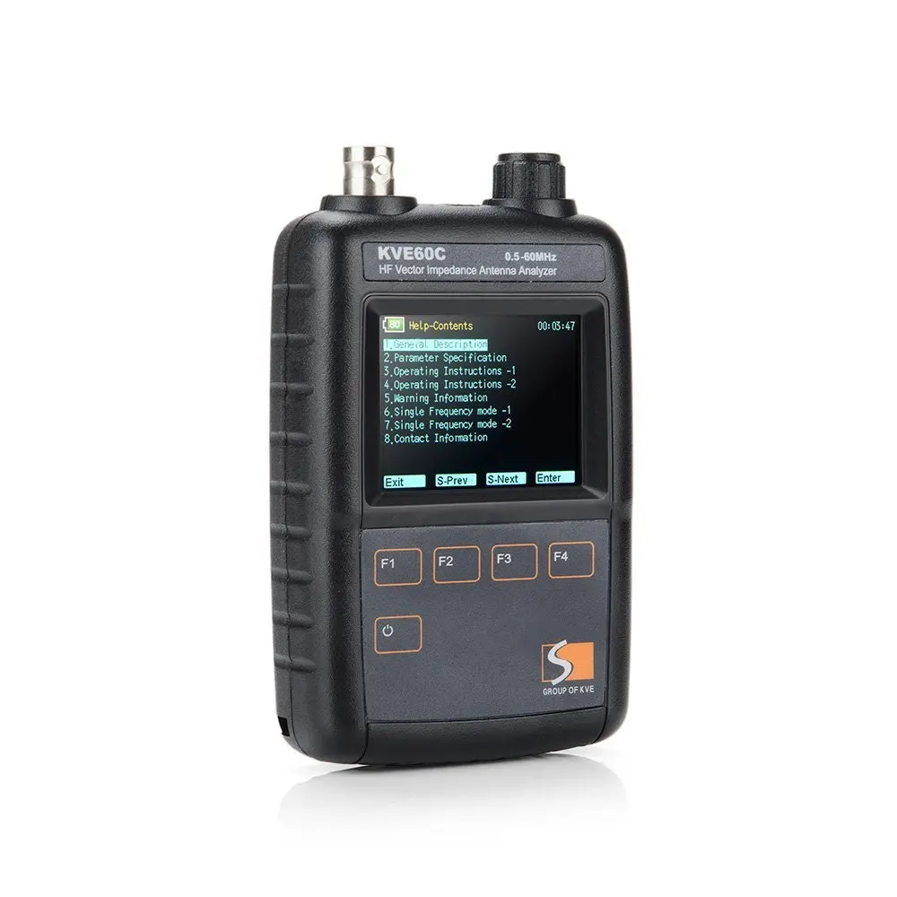 KVE60C новый высокочастотный антенный анализатор сопротивления вектора 0 5 МГц 60 для