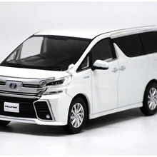 1:30 литья под давлением модель для Toyota Alphard VELLFIRE белый MPV сплав игрушка миниатюрная коллекция подарки