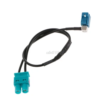 

Twin Fakra male to One Fakra Female Conversion Cable Two Dual FAKRA Z male to one Fakra Radio Antenna Adapter connector for VW